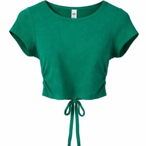 ALO Yoga Ribbed Manifest Short Sleeve Top